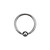 Sterilized Ball Captive Bead Ring Ethylene Oxide Gas Titanium Grade 23 18 Gauge with 3mm ball