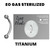 16G Sterilized Curved Barbells