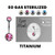 Sterilized CZ Balls Belly Button Rings