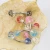 Surgical Steel 14G Acrylic Peace Symbol Ball Belly Button Ring