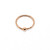 14K Rose Gold Fix-Ball Open Up Hoop Ring for Nose - 20G