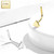 14Kt. Gold L Bend Nose Stud Rings with Flat Triangle Top 20ga-Sold Each