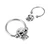 Skull Circular Barbell Horseshoe Piercing Jewelry
