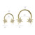 CZ Horseshoe Circular Barbell