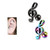 IP Treble Clef Music Note Tragus / Cartilage Piercing Stud Earring