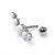 Externally Threaded Tragus Barbell Cartilage Earrings Piercing Jewelry