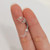 14G UV Glow Acrylic Dolphin Belly Ring