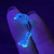 UV Glow Acrylic Dolphin Belly Button Ring