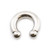 Titanium 00G Horseshoe Circular Barbells Piercing