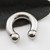 Internally Threaded Ball Horseshoe Circular Barbells