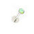 Labret Monroe Push In Design with Soft Enamel Back for Comfort and Opalite Synthetic Gem 16ga