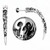 Skull Curved Distrube Labret Stud
