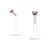Fuchsia CZ Top Acrylic Labret Stud Piercing