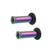 8G Rainbow Titanium Single Flare Tunnels Plugs