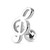 Treble Clef Cartilage Barbells Piercings
