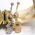 Hamsa  Design Belly Button Ring  Surgical Steel 14ga-7/16"(11mm)