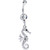Dangle Seahorse Belly Button Rings