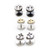 Anchor Top Faux Gauges Ear Plugs