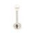 Bone Beige Pearl Labret Studs