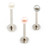 Labret Monroe with Faux Synthetic Pearl 16g 3/8 Inches