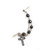 22G Dangling Cross Chain Earring Studs