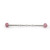 Industrial Barbell with Ferido Ball 14G  1 1/2 in -38mm