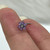 Stone Set Flower L Shaped Nose Stud Ring