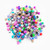 50PCS Acrylic Ball Ends Straight Barbells