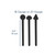 Bendable 18ga or 20ga Fishtail Nose Studs