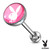 Playboy Bunny Logo Tongue Piercing Barbell