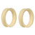 Peach Silicon Ear Tunnels