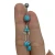 Surgical Steel Dangle Chain Turquoise Stone Belly Ring