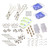 LionGothic Professional Piercing Kit with Surgical Steel Body Jewelry- 160 pcs