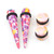 Pair of Flower Design Tapers & Plugs (6ga- 5/8 ) w/ O- Rings