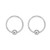 16G Steel Captive Bead Rings