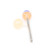 Externally Threaded Ball Straight Barbells Piercings