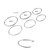 Bendable Rings Hoop Piercings Jewelry