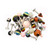 Pack of 10pcs- Assorted Jewelry - Belly Rings, Tongue Barbells, Labrets, Eyebrow, Nipple 14ga & 16ga