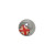 Replacement Bead Surgical Steel Threaded with British Flag Logo 