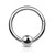 Surgical Steel Fixed Ball Hinged Segment Hoop