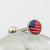 USA Flag Design Tongue Barbell 14ga 316L