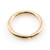 PVD Rose Gold Bendable Hoops Rings