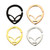 Alien Bendable Hoop Rings For Nose Septum Ear Cartilage, Daith made of  Surgical Steel