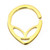 PVD Gold Alien Bendable Hoops Rings