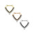 Paved CZ Clicker Septum Ring Hoop