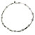 Silver Plated Necklace with Mix Beads