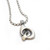 Snake Skin Silver Plated Necklace with Mario Art Pendant
