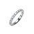 Solid Titanium Jeweled Ring