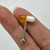 Yellow Acrylic Pill Tongue Barbell
