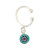 Belly Button Clip Sterling Silver Non-Piercing with Enamel / Dangling Design-1